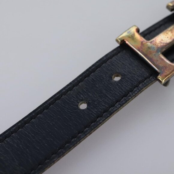 HERMES Constance Belt Leather Navy Auth am7633 main image 6
